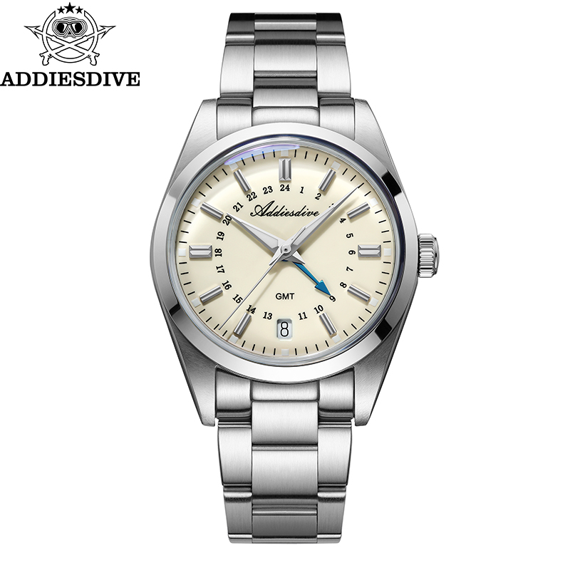 Watch Accessories - ADDIESDIVE marque chaude 36mm luxe GMT