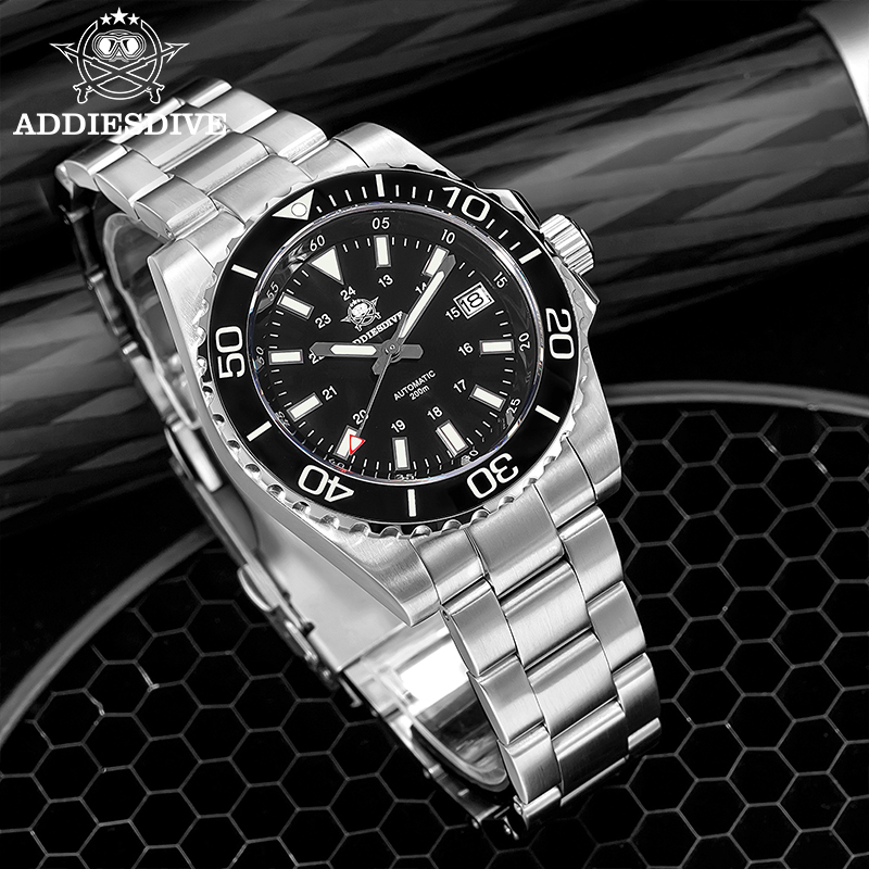 Watch Accessories - ADDIESDIVE montre pour hommes 8215 mécanique