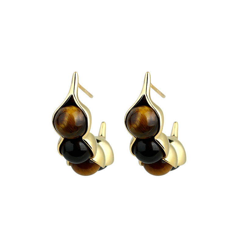 Earrings - Boucles d'oreilles en forme d'oeil de