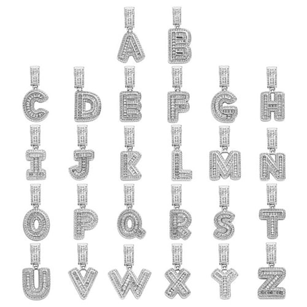 Initial Letter Necklace 18K Gold - Lettre initiale plaquée or 18 carats,