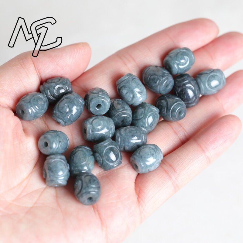 Lot de 5 perles en jade bleu n - Bracelets avis et prix