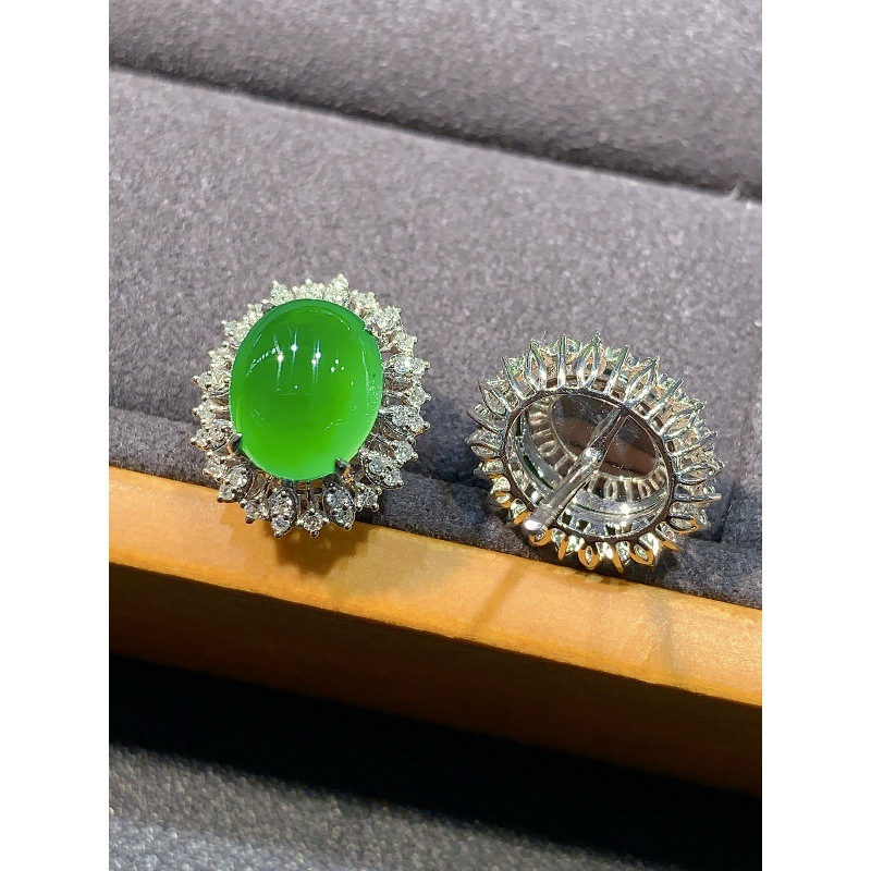 Boucles d'oreilles en jadeite  - Earrings avis et prix
