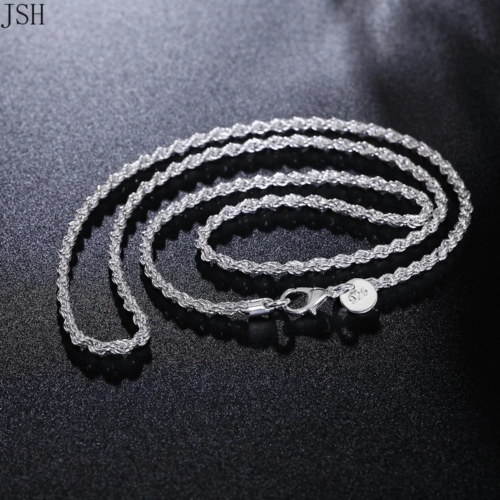40-60 cm en gros 925 chaîne de - 925 Sterling Silver Chain Necklace Men avis et prix