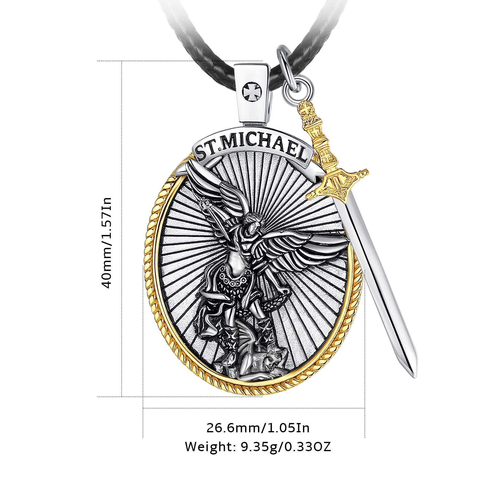 Eudora 925 argent Sterling Sai - 925 Sterling Silver Chain Necklace Men avis et prix