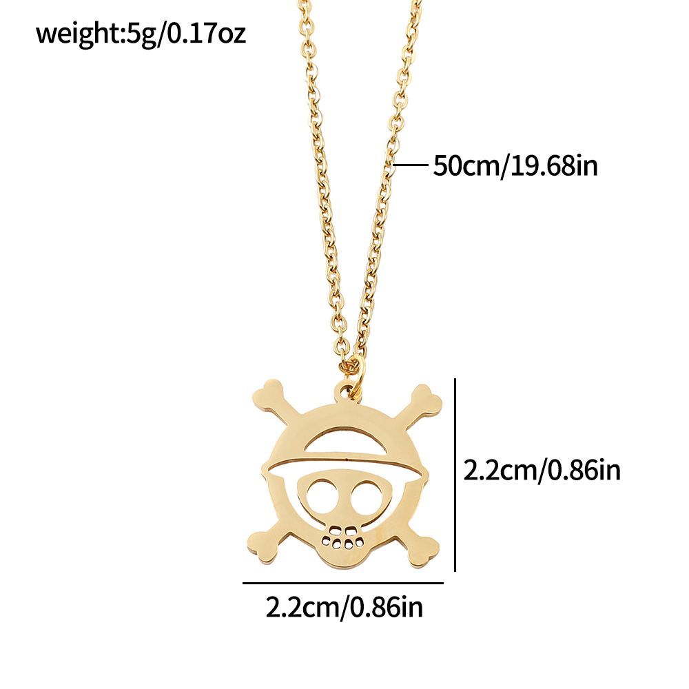 Collier pendentif creux en all - Anime Pendant Necklace avis et prix