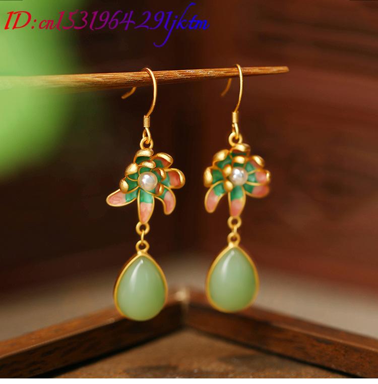 Boucles d'oreilles goutte d'ea - Earrings avis et prix