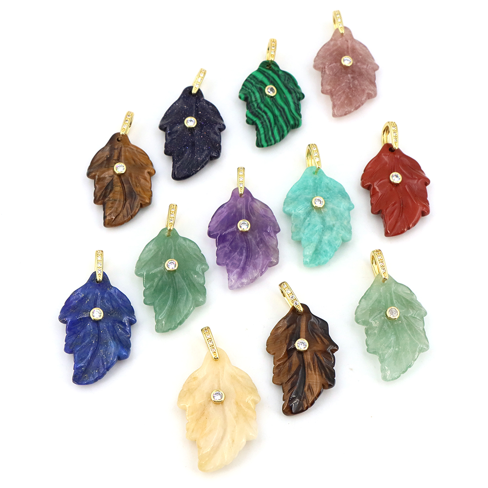 Pendentif en pierre naturelle  - Crystal Pendant Necklace Natural Stone avis et prix