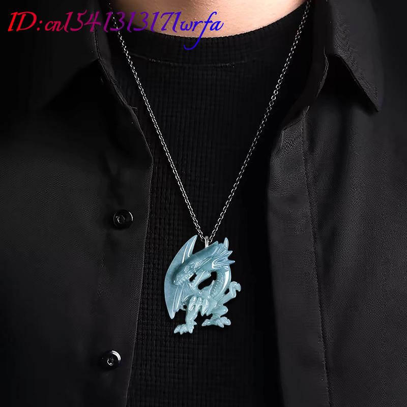 Collier pendentif dragon en ja - Necklaces avis et prix
