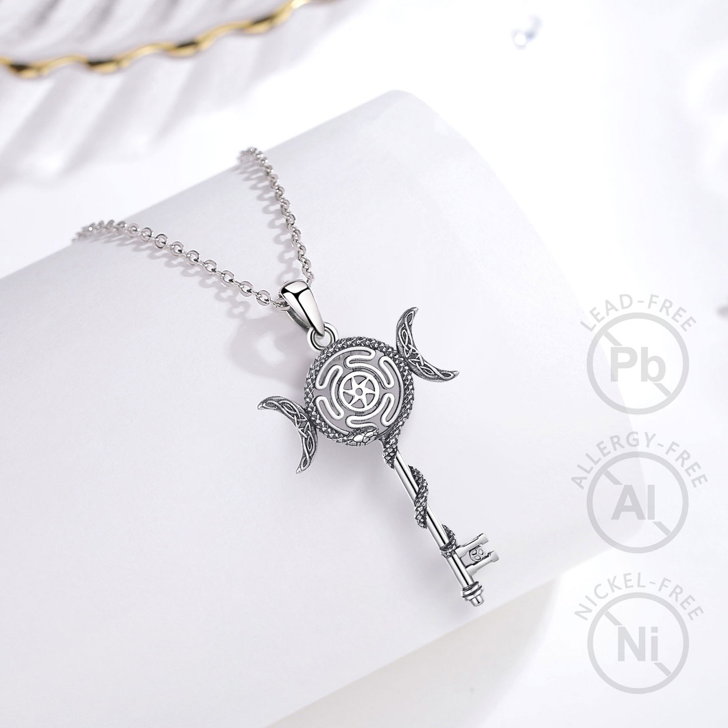 Eudora 925 argent Sterling Hec - 925 Sterling Silver Chain Necklace Men avis et prix