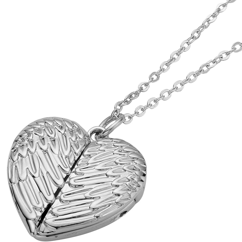 Collier Cœur Médaillon pour Fe - Heart Locket Necklace Photo avis et prix