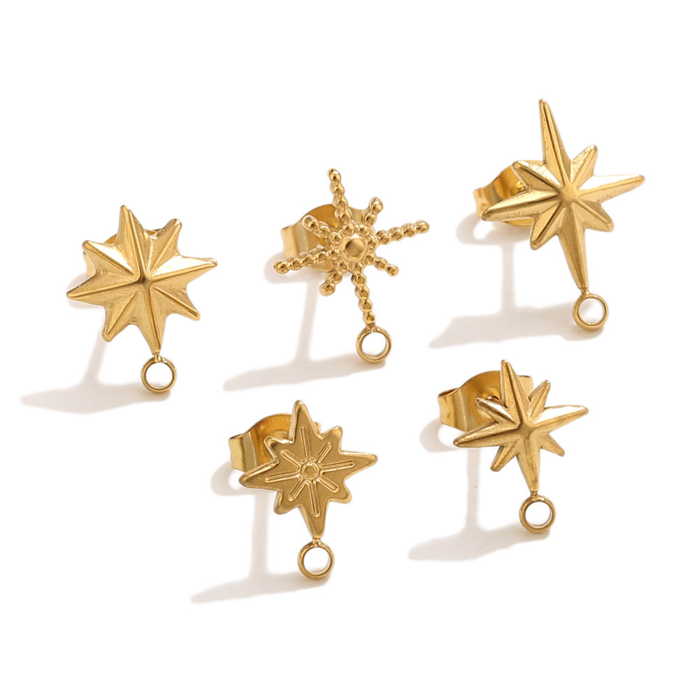6 pièces Clous d'oreilles étoi - Body Jewelry avis et prix