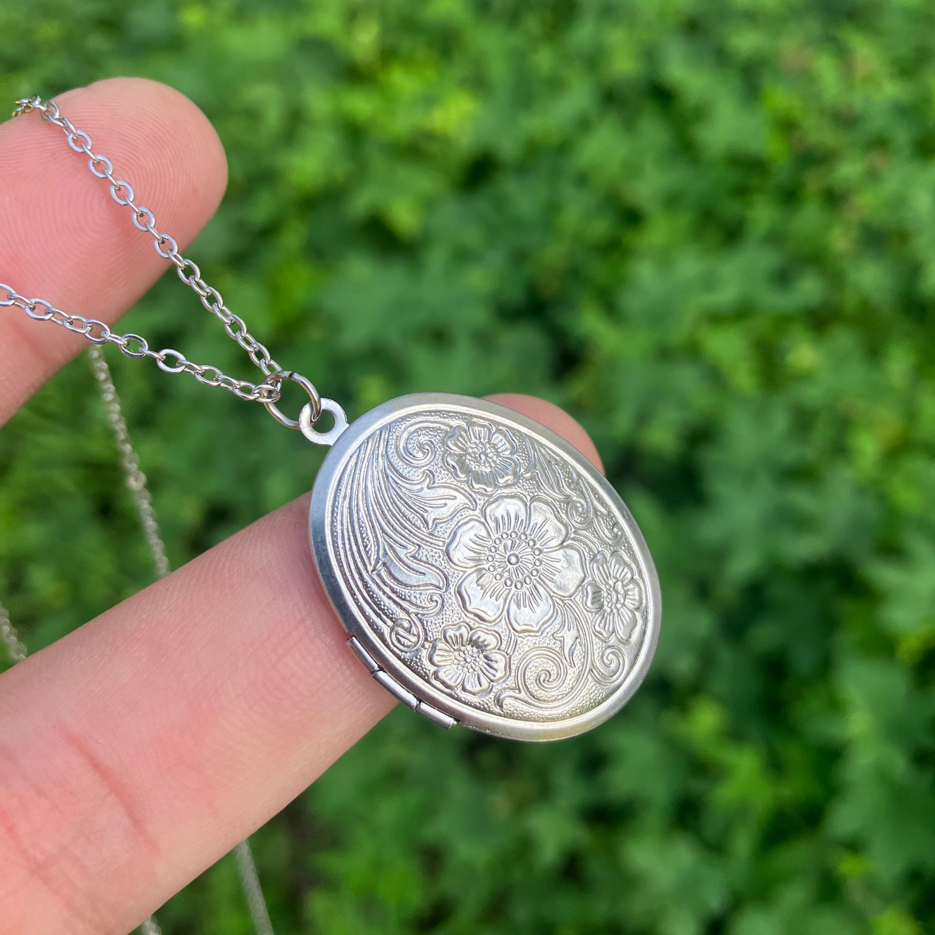 Colliers pendentifs en forme d - Heart Locket Necklace Photo avis et prix