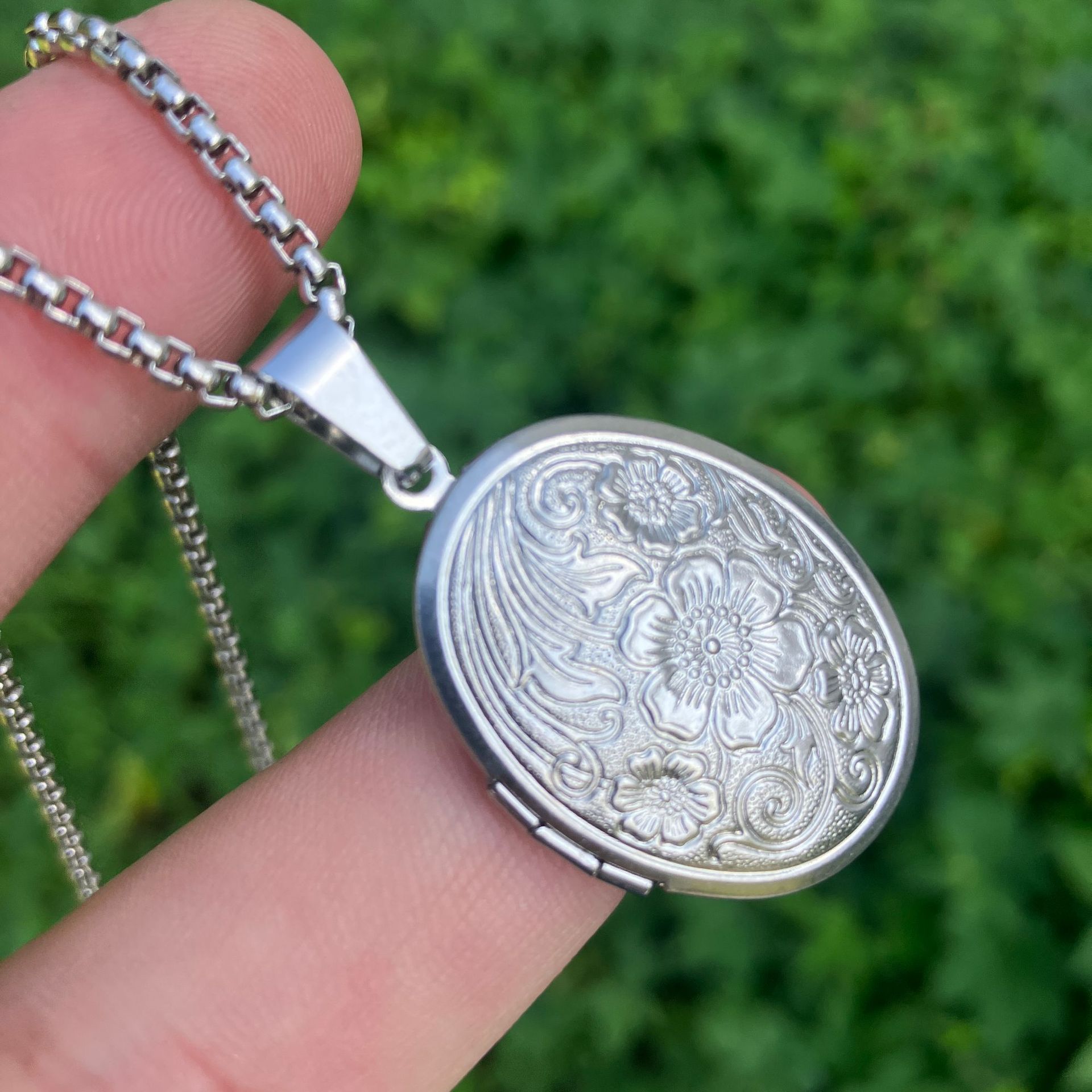 Colliers pendentifs en forme d - Heart Locket Necklace Photo avis et prix