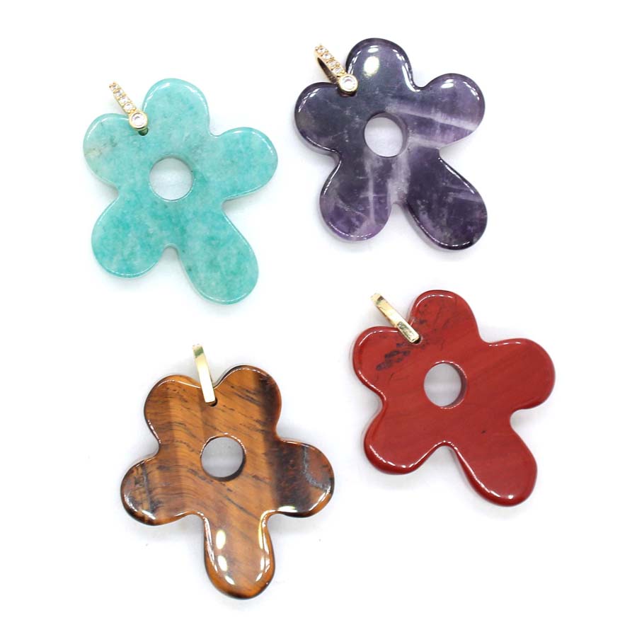 Breloques, pendentifs en pierr - Crystal Pendant Necklace Natural Stone avis et prix