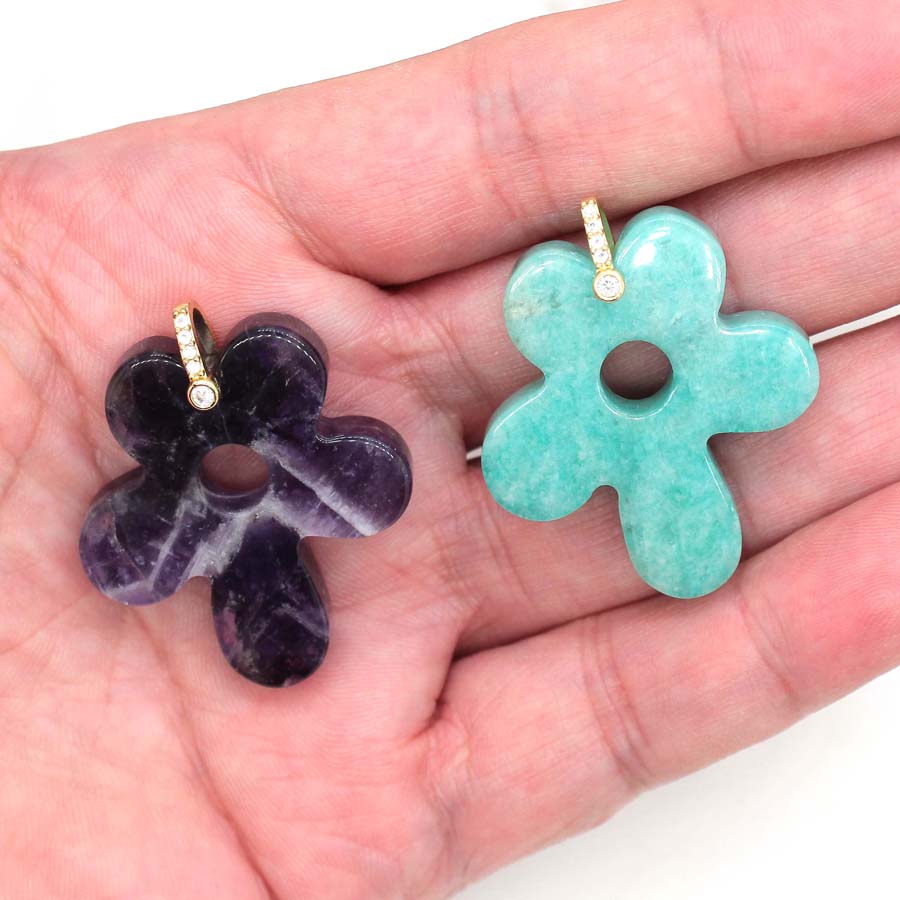 Breloques, pendentifs en pierr - Crystal Pendant Necklace Natural Stone avis et prix