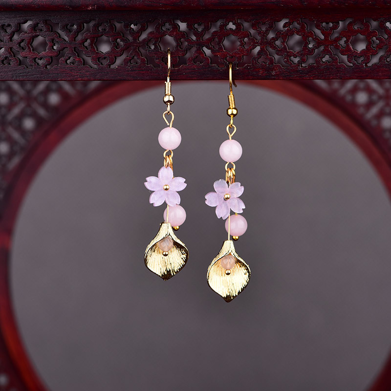 Boucles d'oreilles fleur de Ja - Earrings avis et prix