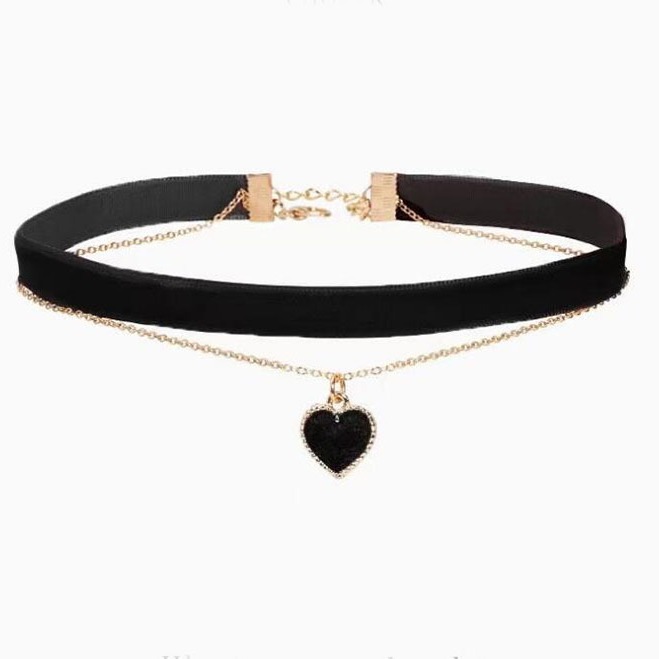 Collier ras du cou romantique  - Layered Pendant Necklace Aesthetic avis et prix