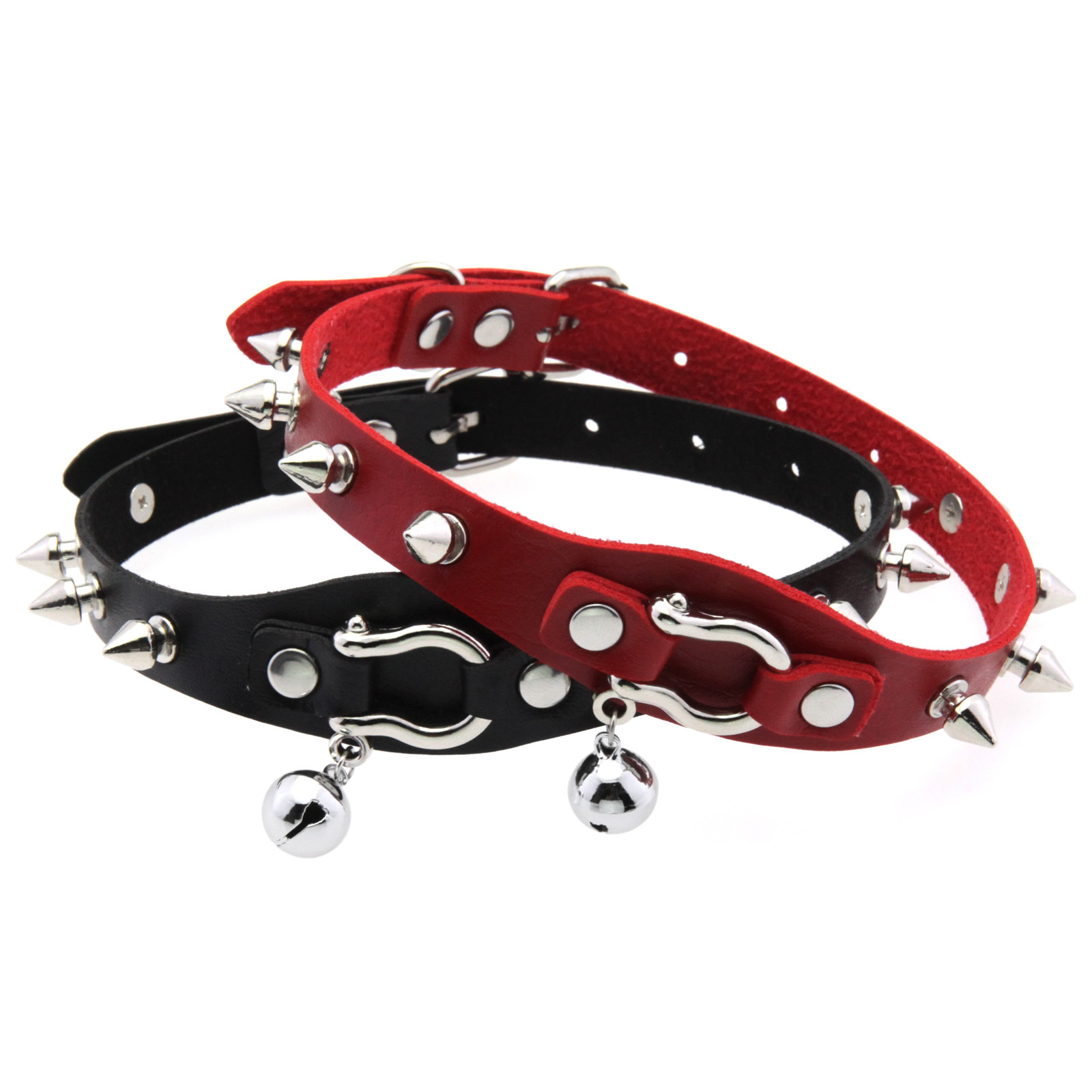 Collier ras du cou à pointes n - Goth Punk Spike Choker avis et prix