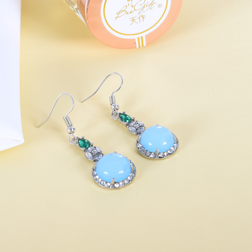 Boucles d'oreilles en Jade nat - Earrings avis et prix