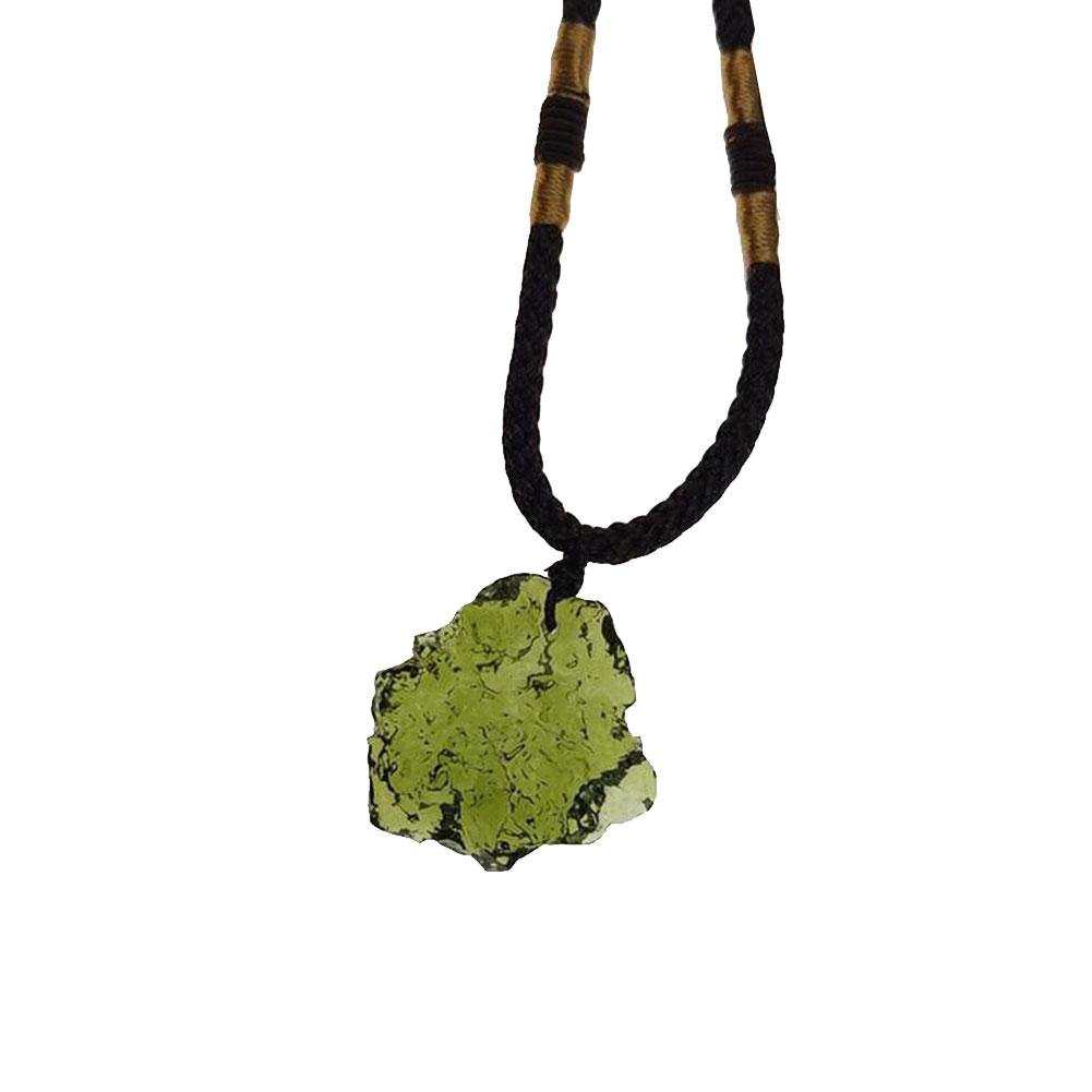 Collier en cristal de quartz n - Crystal Pendant Necklace Natural Stone avis et prix