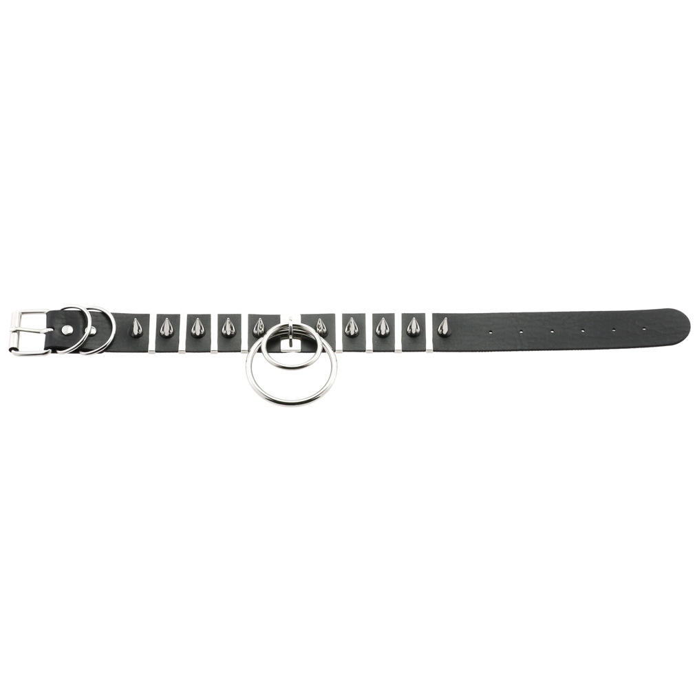 Collier Punk en métal pour fem - Goth Punk Spike Choker avis et prix
