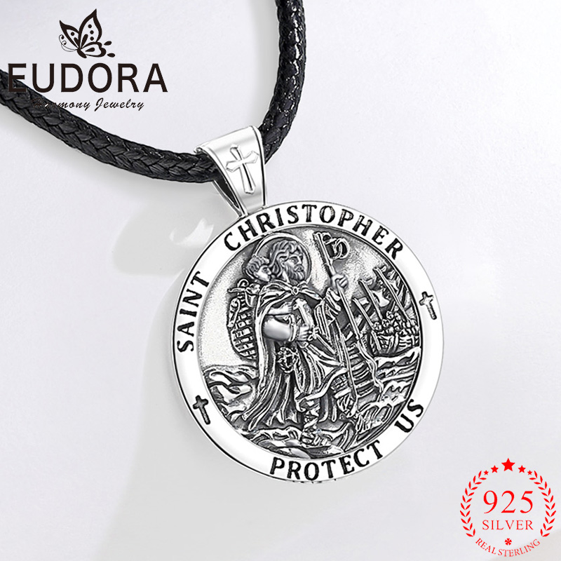 Eudora nouveau 925 argent Ster - 925 Sterling Silver Chain Necklace Men avis et prix