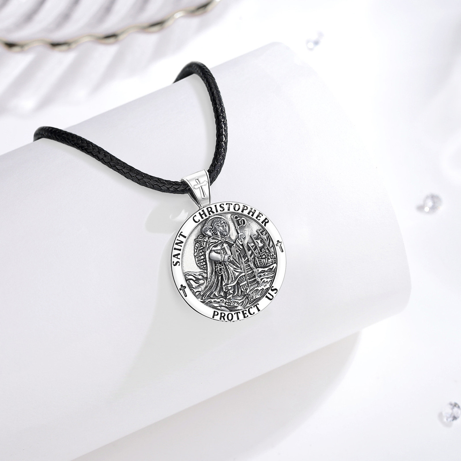 Eudora nouveau 925 argent Ster - 925 Sterling Silver Chain Necklace Men avis et prix