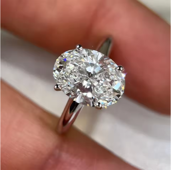 Bagues de fiançailles en moiss - Moissanite Engagement Ring 1 Carat avis et prix